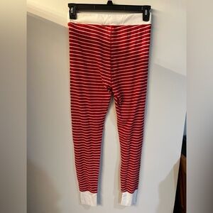 American Eagle Outfitters Red and White Striped pants